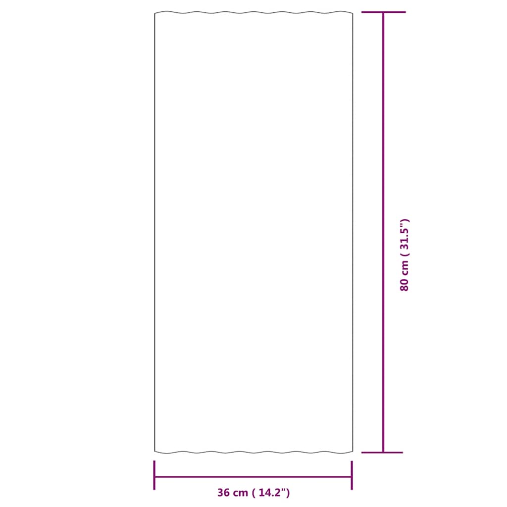 Roof Panels 36 pcs Galvanised Steel Anthracite 80x36 cm