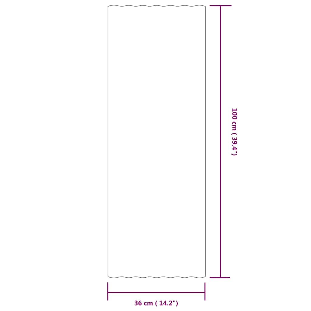Roof Panels 12 pcs Galvanised Steel Anthracite 100x36 cm