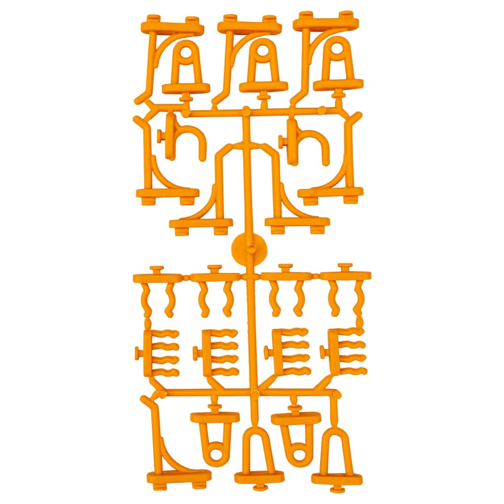 Tool Wall 500x1000 mm 50 Hooks PP