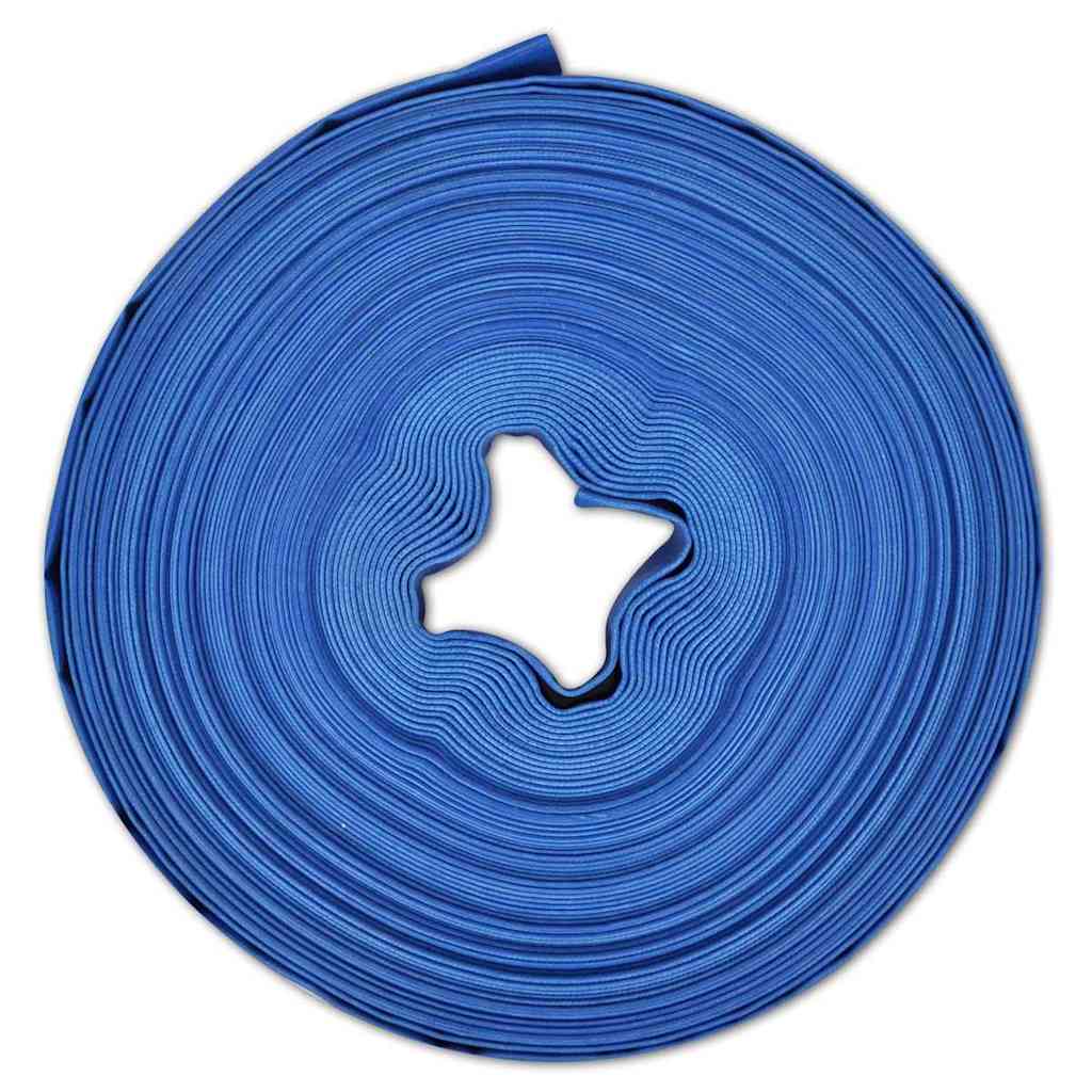 151794 vidaXL Flat Hose 100 m 1" PVC