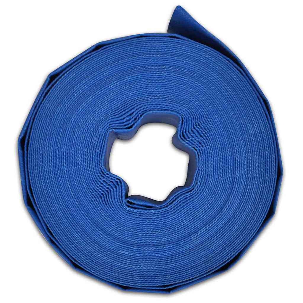 151798 vidaXL Flat Hose 25 m 3" PVC