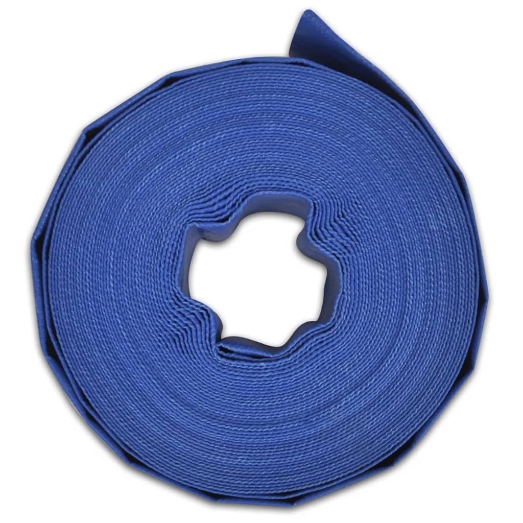 151800 vidaXL Flat Hose 100 m 3" PVC
