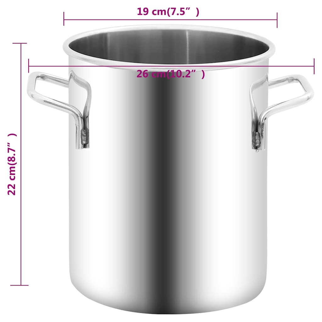 Vacuum Chamber Stainless Steel 5,5 L
