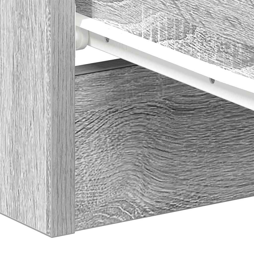 Bedside Cabinets 2 pcs Grey Sonoma 38x35x56 cm Engineered Wood