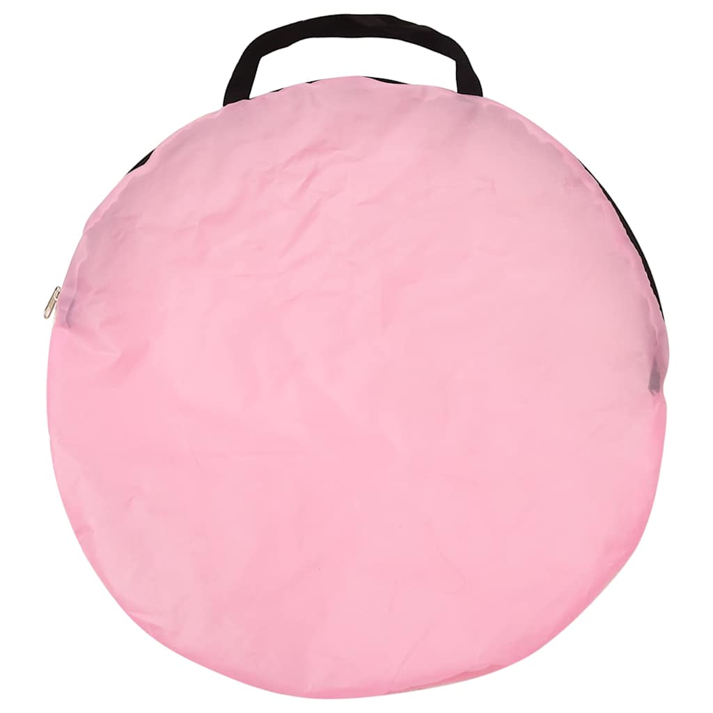 Children Play Tent with 250 Balls Pink 100x100x127 cm