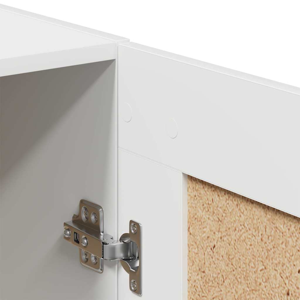 812222 vidaXL Sideboard White 69,5x34x90 cm Engineered Wood