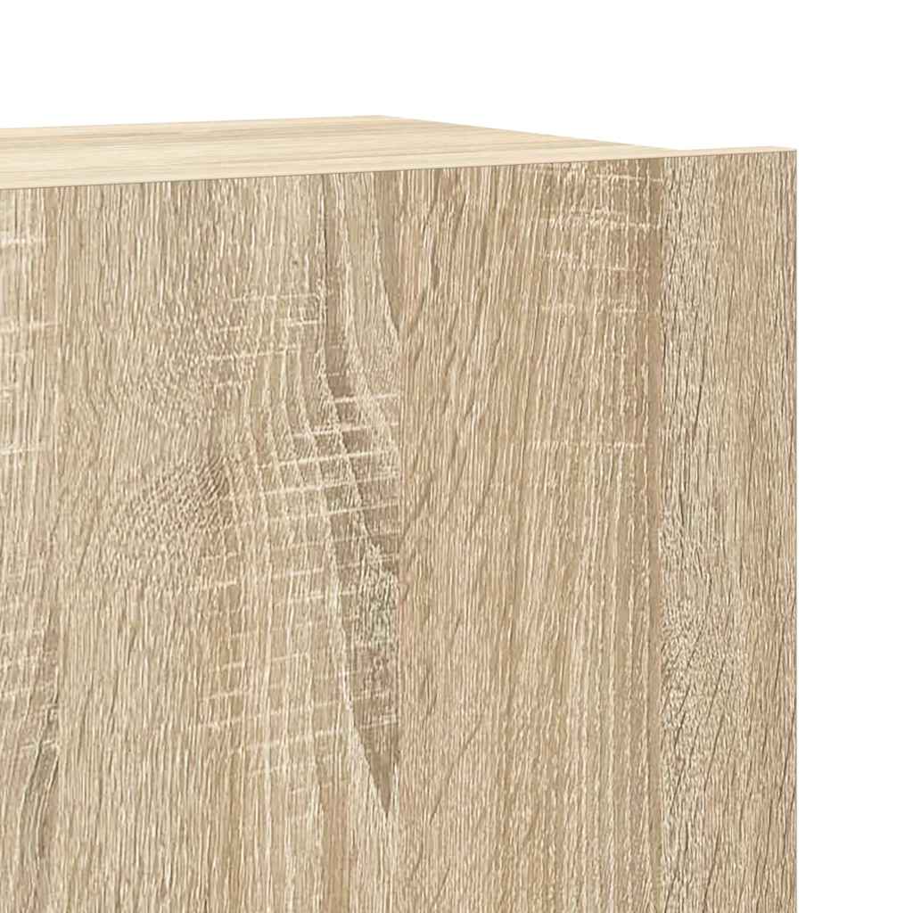 7 Piece TV Cabinet Set Sonoma Oak Engineered Wood