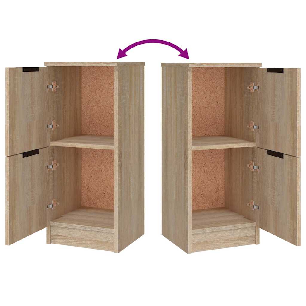 Sideboards 3 pcs Sonoma Oak Engineered Wood