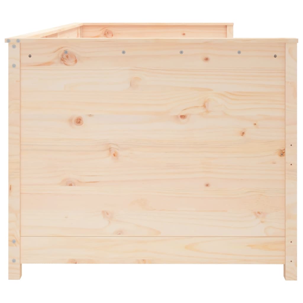 Day Bed without Mattress 90x190 cm Single Solid Wood Pine