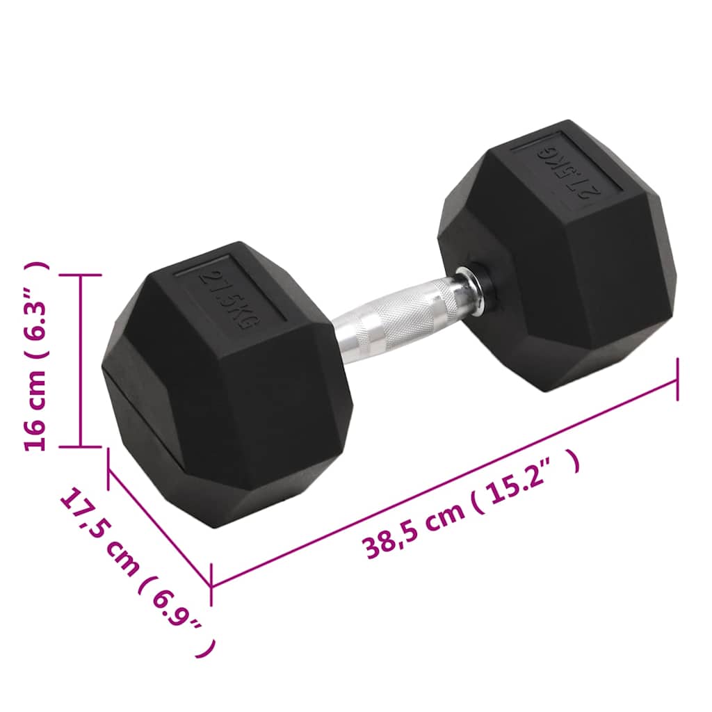 Dumbbell 27,5 kg Cast Iron