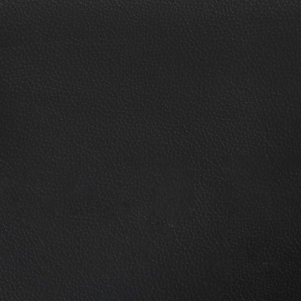 Massage Reclining Office Chair Black Faux Leather