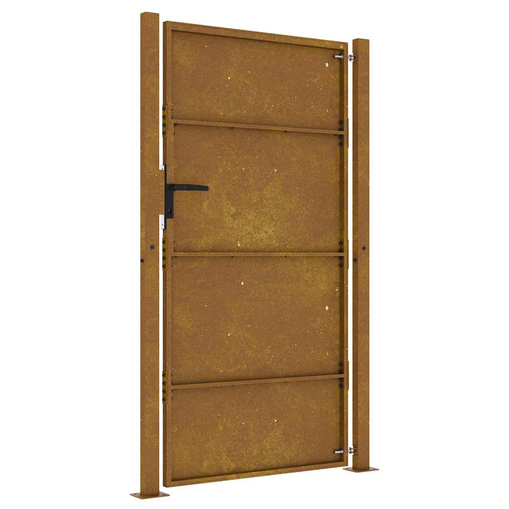 Garden Gate 100x200 cm Corten Steel
