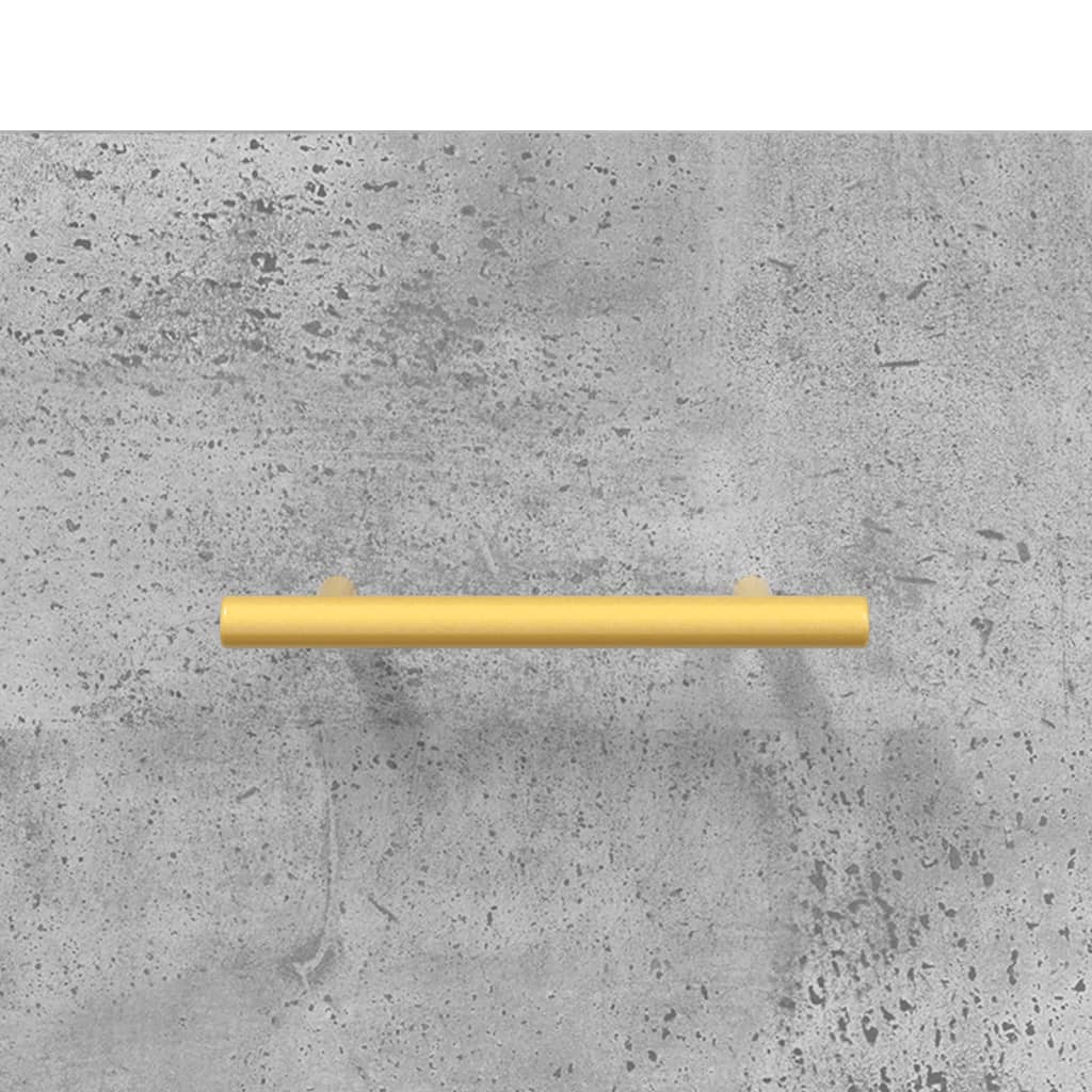 Highboard Concrete Grey 69,5x34x180 cm Engineered Wood