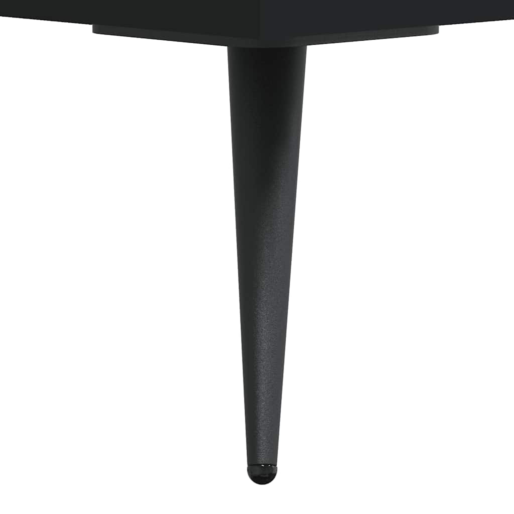 Highboard Black 69,5x31x115 cm Engineered Wood