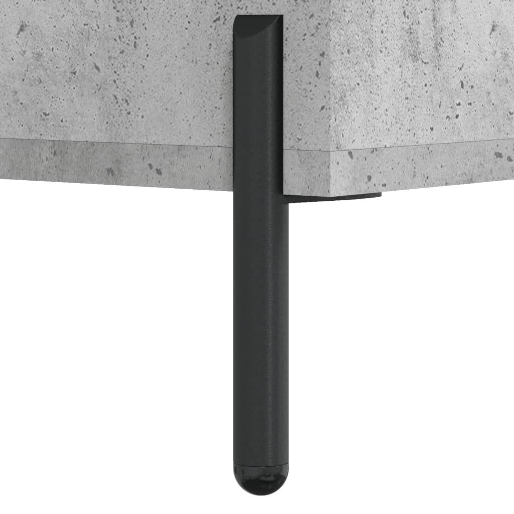 Highboard Concrete Grey 69,5x31x115 cm Engineered Wood