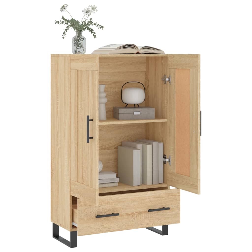 Highboard Sonoma Oak 69,5x31x115 cm Engineered Wood