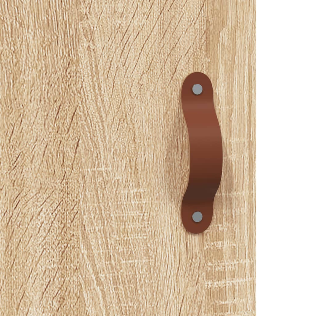 Wall Mounted Cabinet Sonoma Oak 69,5x34x90 cm