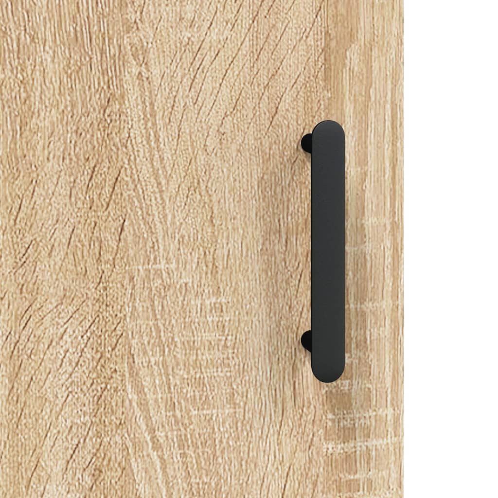 Wall Mounted Cabinet Sonoma Oak 69,5x34x90 cm