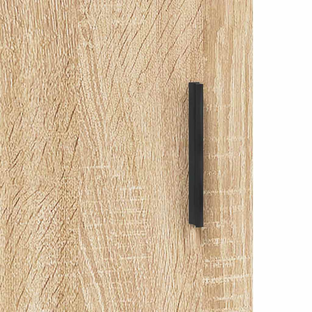 Wall Mounted Cabinet Sonoma Oak 34,5x34x90 cm