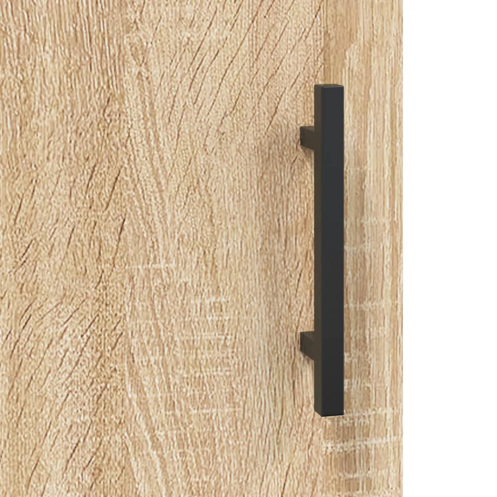 Wall Mounted Cabinet Sonoma Oak 34,5x34x90 cm