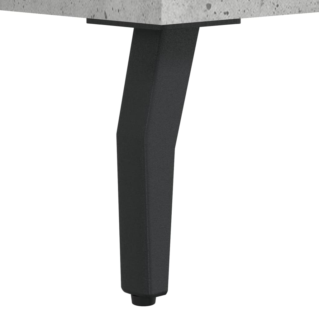 Highboard Concrete Grey 69,5x34x180 cm Engineered Wood