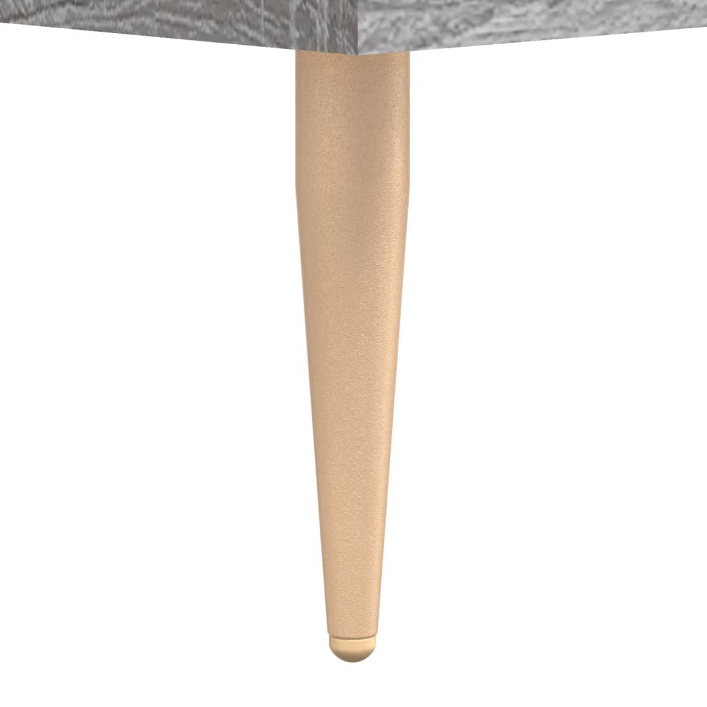 Highboard Grey Sonoma 69.5x34x180 cm Engineered Wood