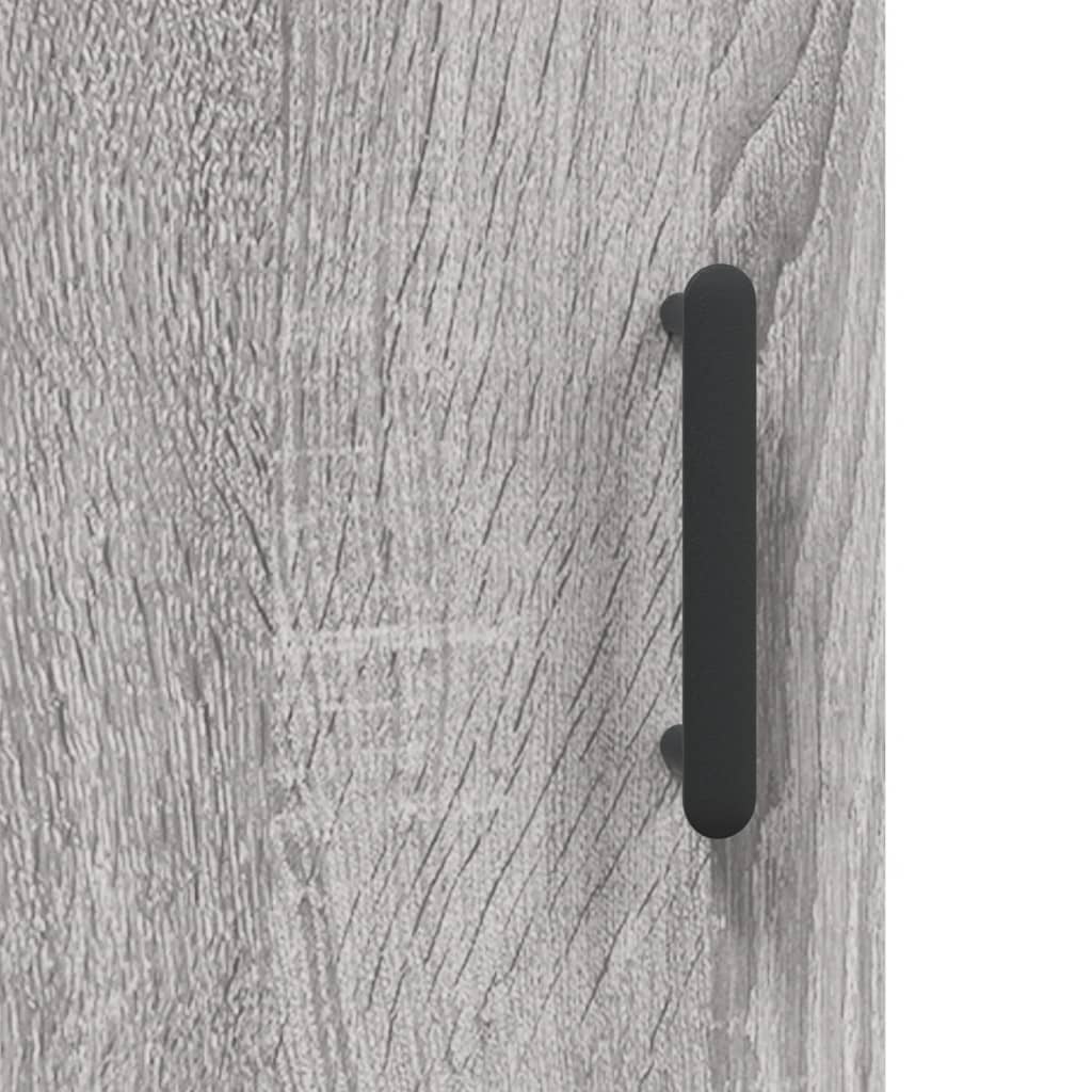 Highboard Grey Sonoma 34,5x34x180 cm Engineered Wood