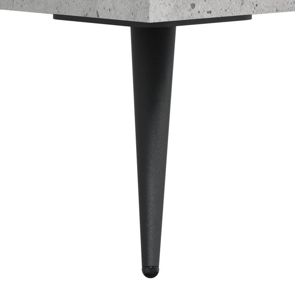 Highboard Concrete Grey 34,5x34x180 cm Engineered Wood