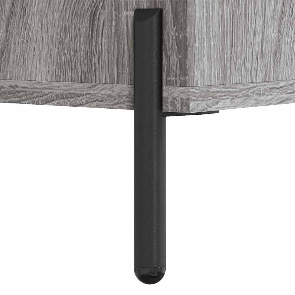 Highboard Grey Sonoma 34,5x34x180 cm Engineered Wood