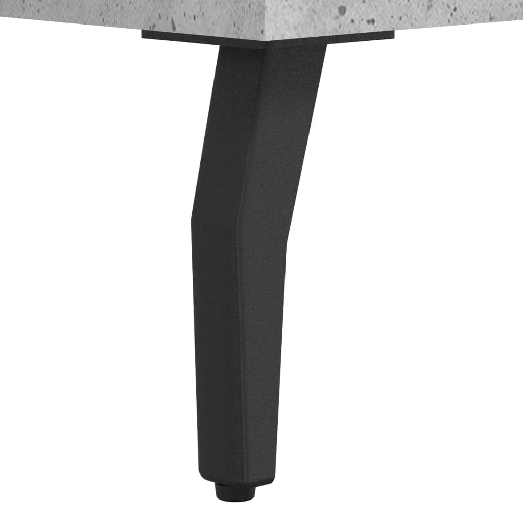 Highboard Concrete Grey 69,5x34x180 cm Engineered Wood