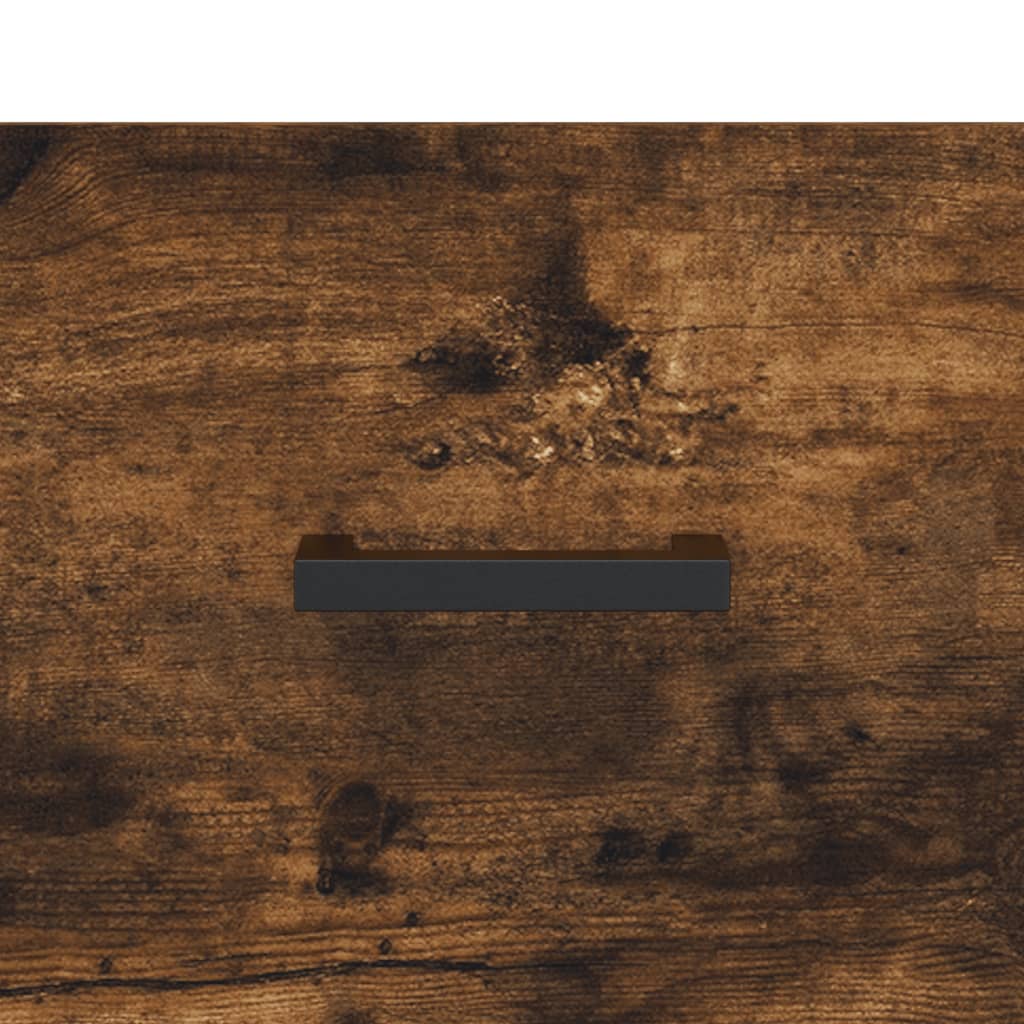 Highboard Smoked Oak 69,5x34x180 cm Engineered Wood