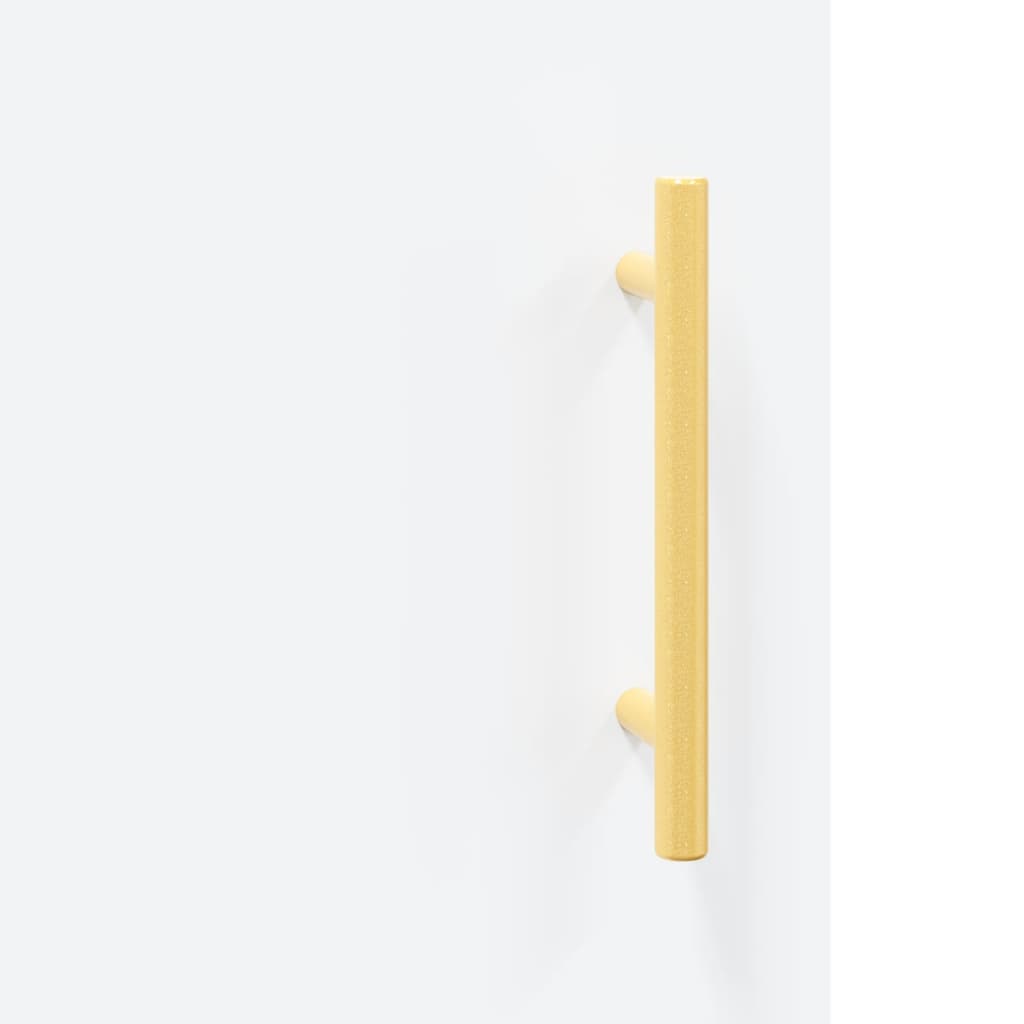 Highboard White 69,5x34x180 cm Engineered Wood