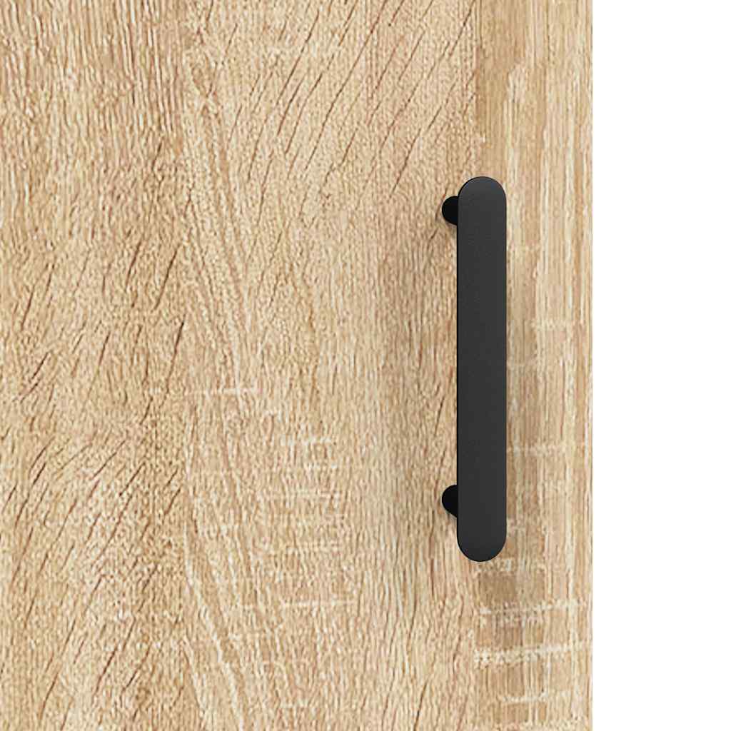 Highboard Sonoma Oak 69,5x34x180 cm Engineered Wood