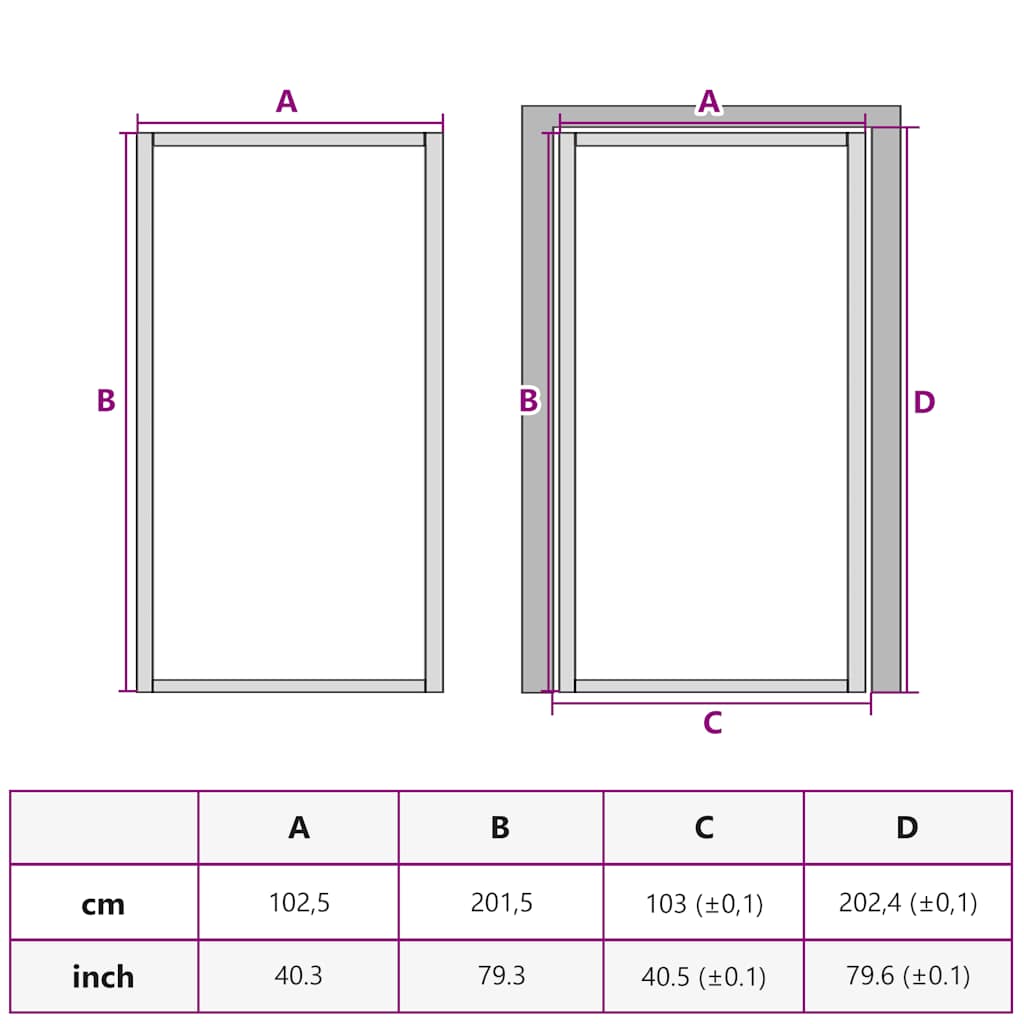 Interior Door Black 102x201.5 cm Tempered Glass&Aluminium