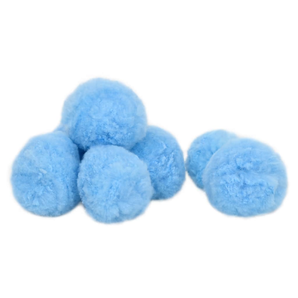 vidaXL Anti Bacteria Pool Filter Balls Blue 2100 g Polyethylene
