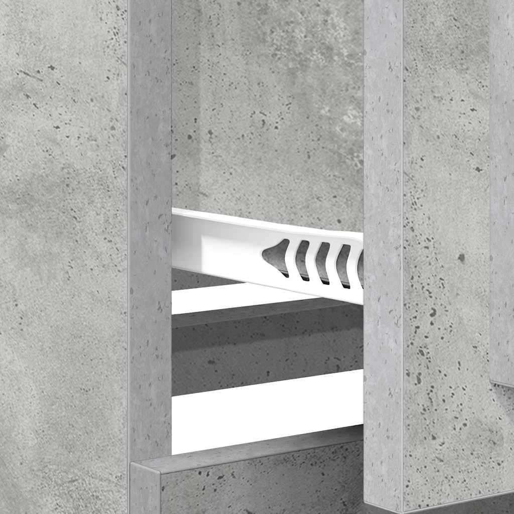 Sideboards 3 pcs Concrete Grey Engineered Wood