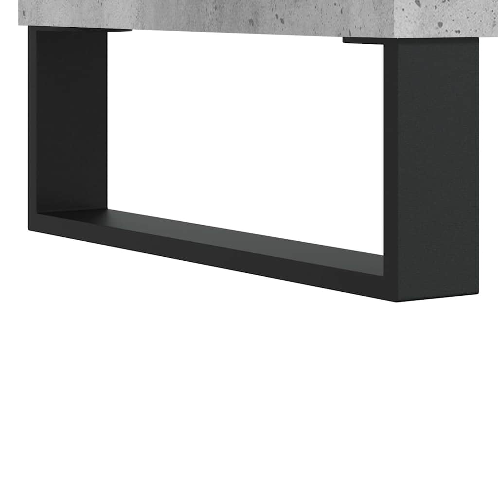 Sideboard Concrete Grey 69,5x34x90 cm Engineered Wood