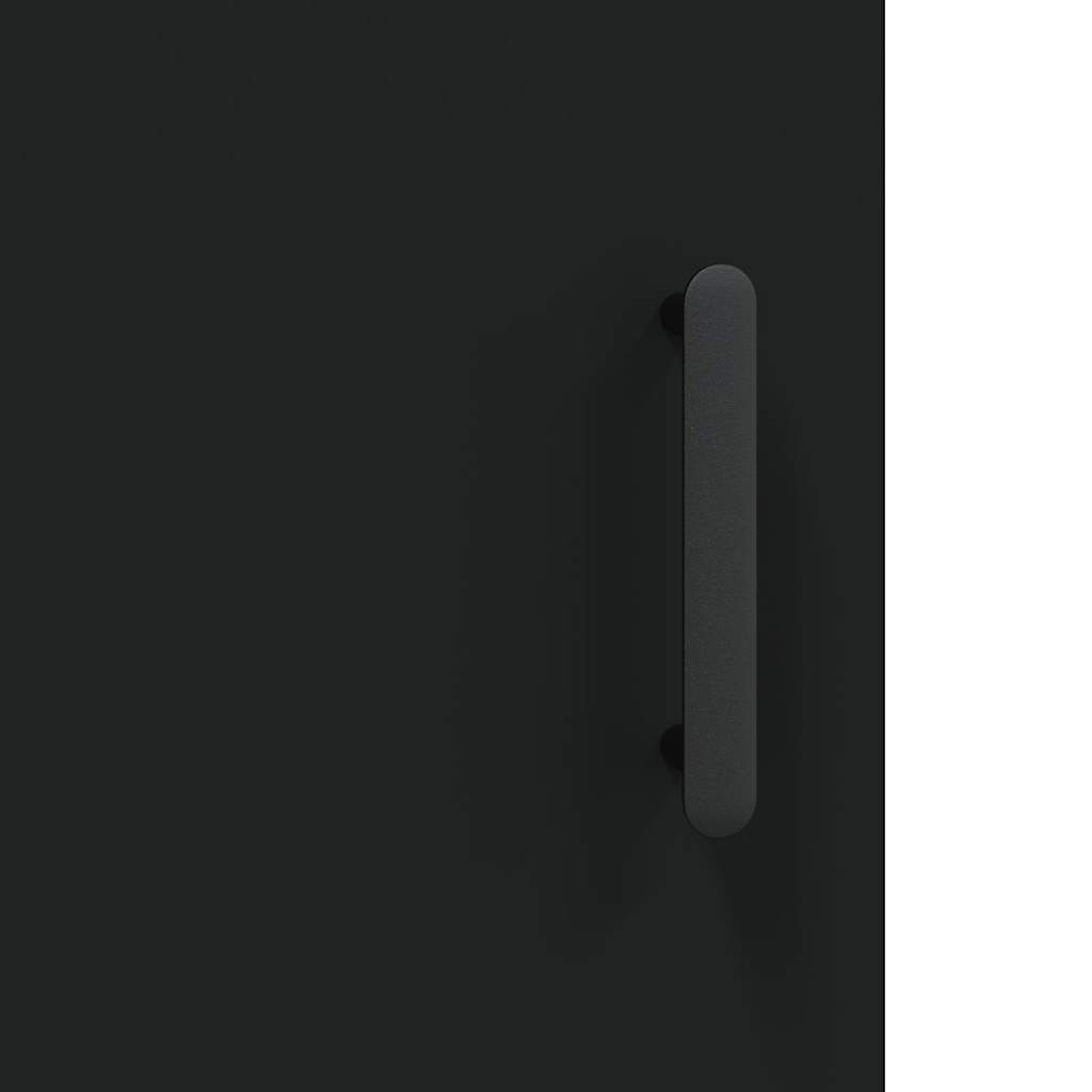 Sideboard Black 69,5x34x90 cm Engineered Wood