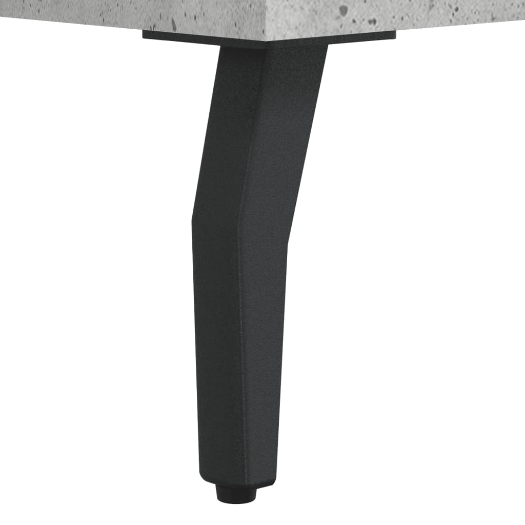 Sideboard Concrete Grey 34,5x34x90 cm Engineered Wood