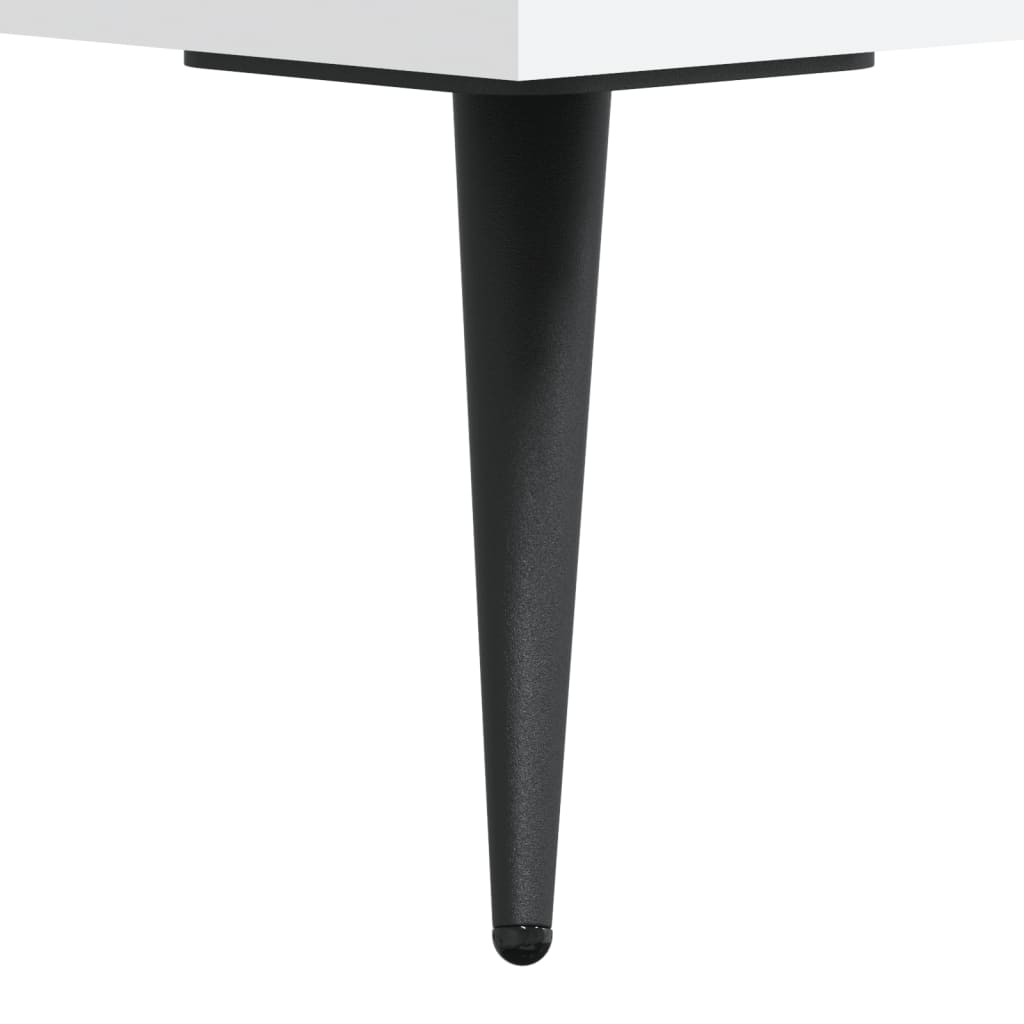 Sideboard White 34,5x34x90 cm Engineered Wood