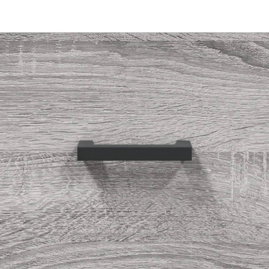 Sideboard Grey Sonoma 69,5x34x90 cm Engineered Wood