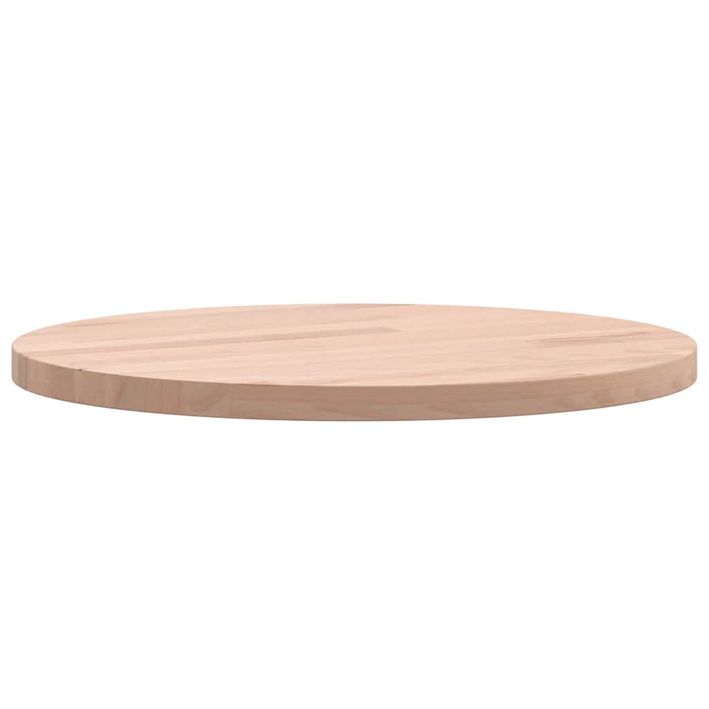 Table Top Ø30x1,5 cm Round Solid Wood Beech