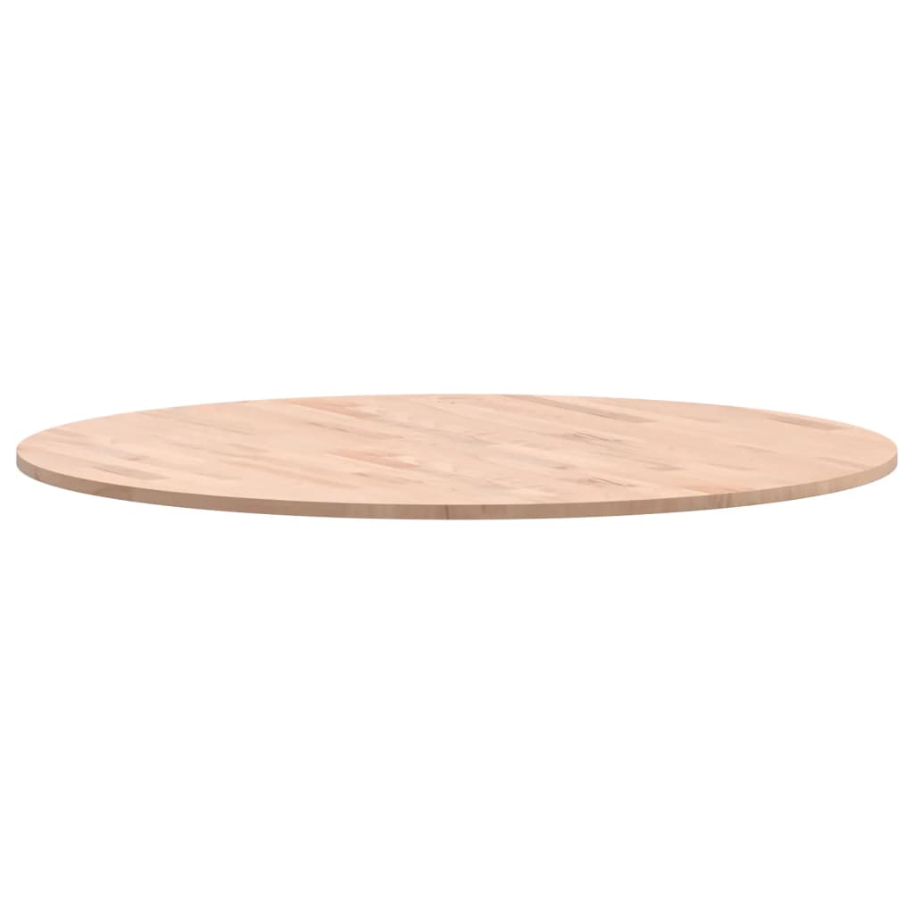 Table Top Ø90x1,5 cm Round Solid Wood Beech