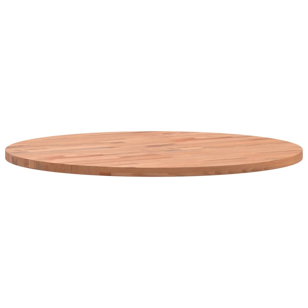 Table Top Ø50x1,5 cm Round Solid Wood Beech