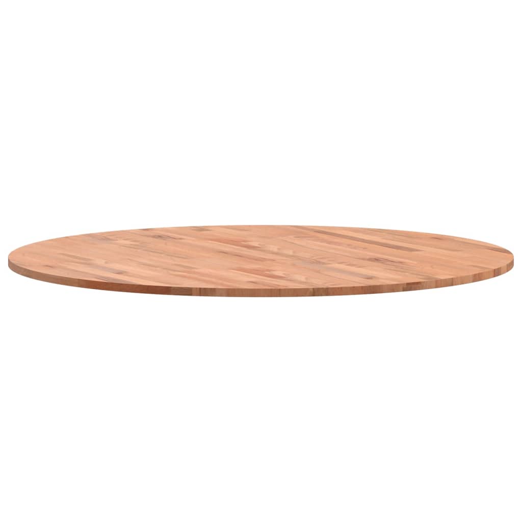 Table Top Ø90x1,5 cm Round Solid Wood Beech