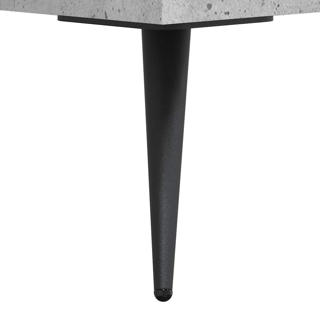 Sideboard Concrete Grey 69,5x34x90 cm Engineered Wood