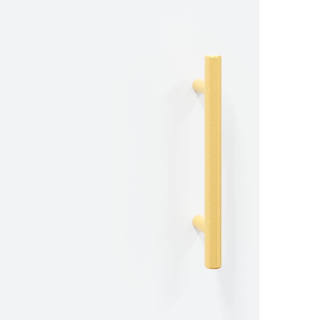 Wall Mounted Cabinet White 69,5x34x90 cm Engineered Wood