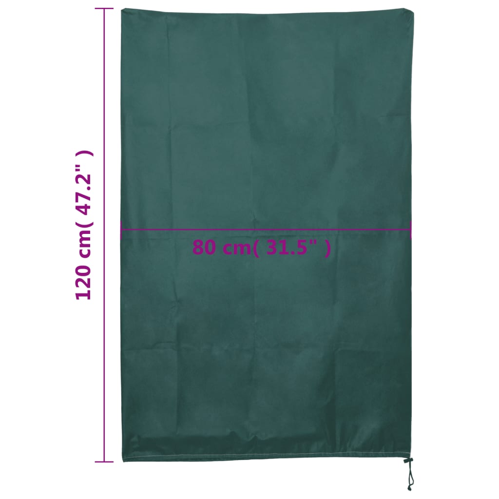 Plant Fleece Covers with Drawstring 8 pcs 70 g/m² 0,8x1,2 m