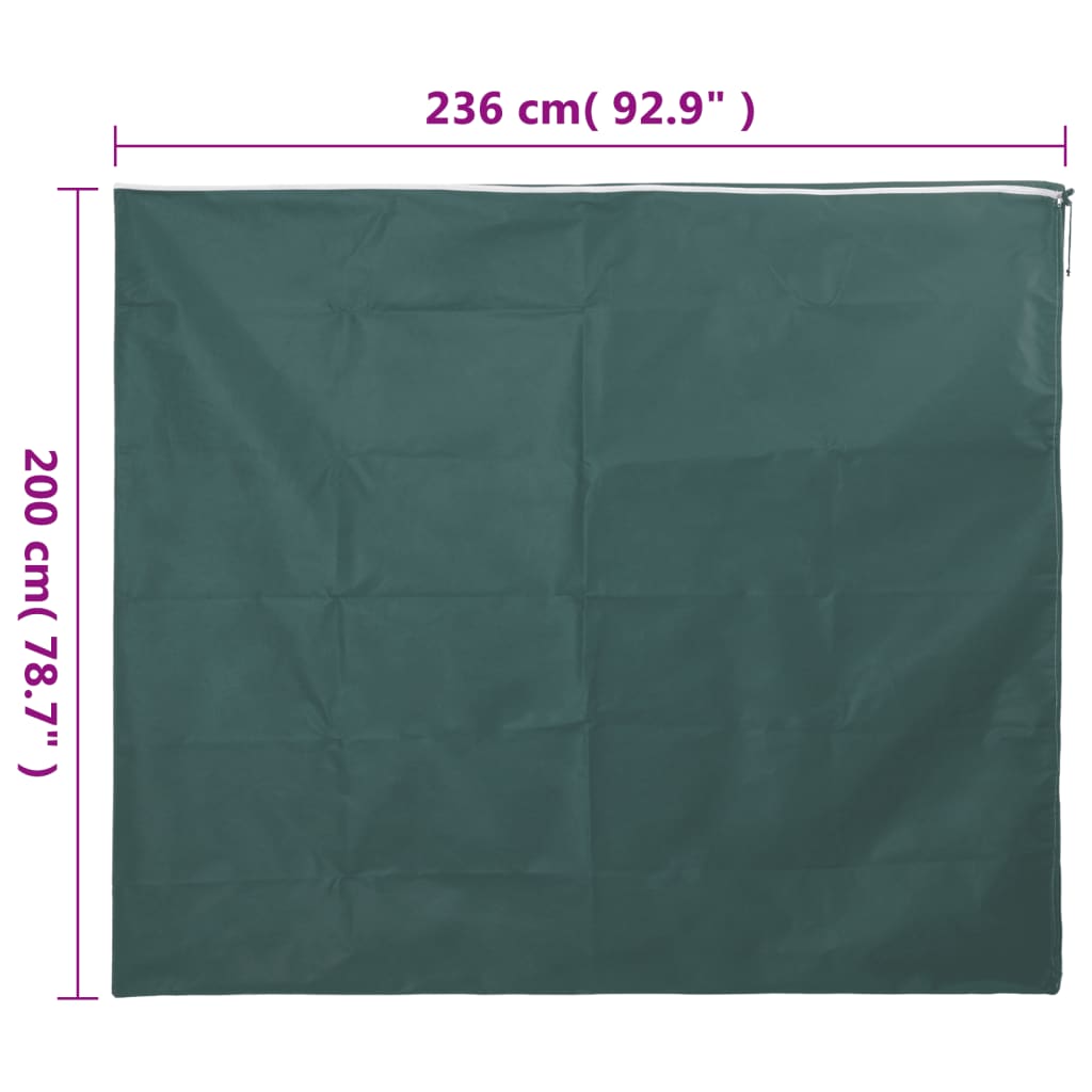 Plant Fleece Covers with Zip 2 pcs 70 g/m² 2,36x2 m