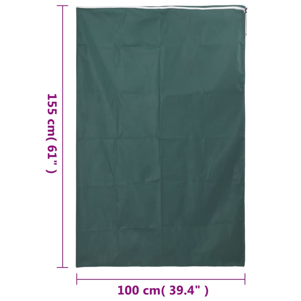 Plant Fleece Covers with Zip 10 pcs 70 g/m² 1x1,55 m
